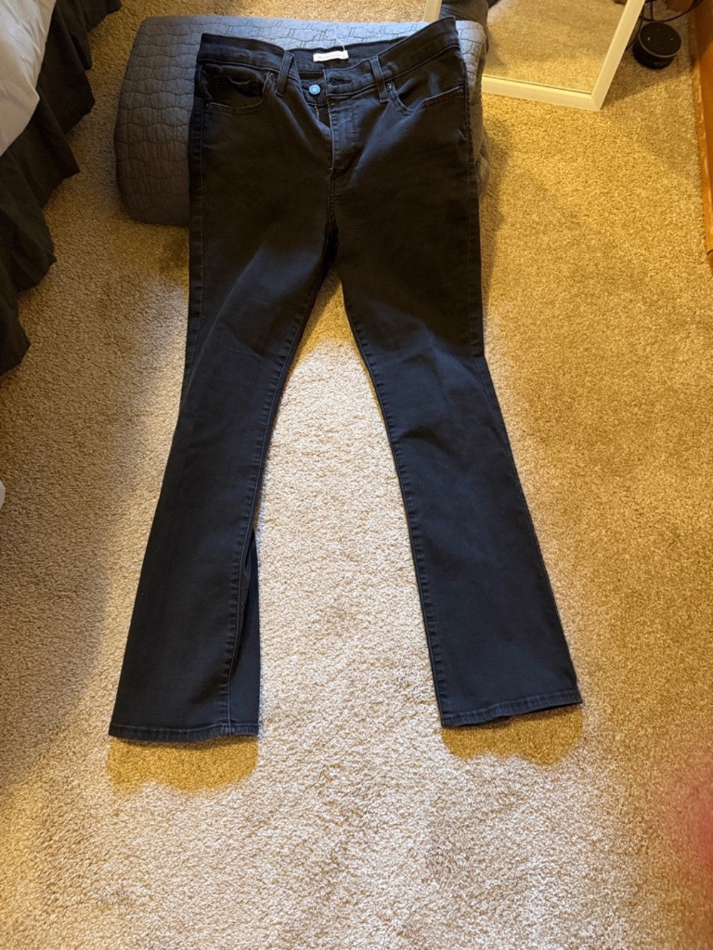 Women's Black Bootcut Jeans